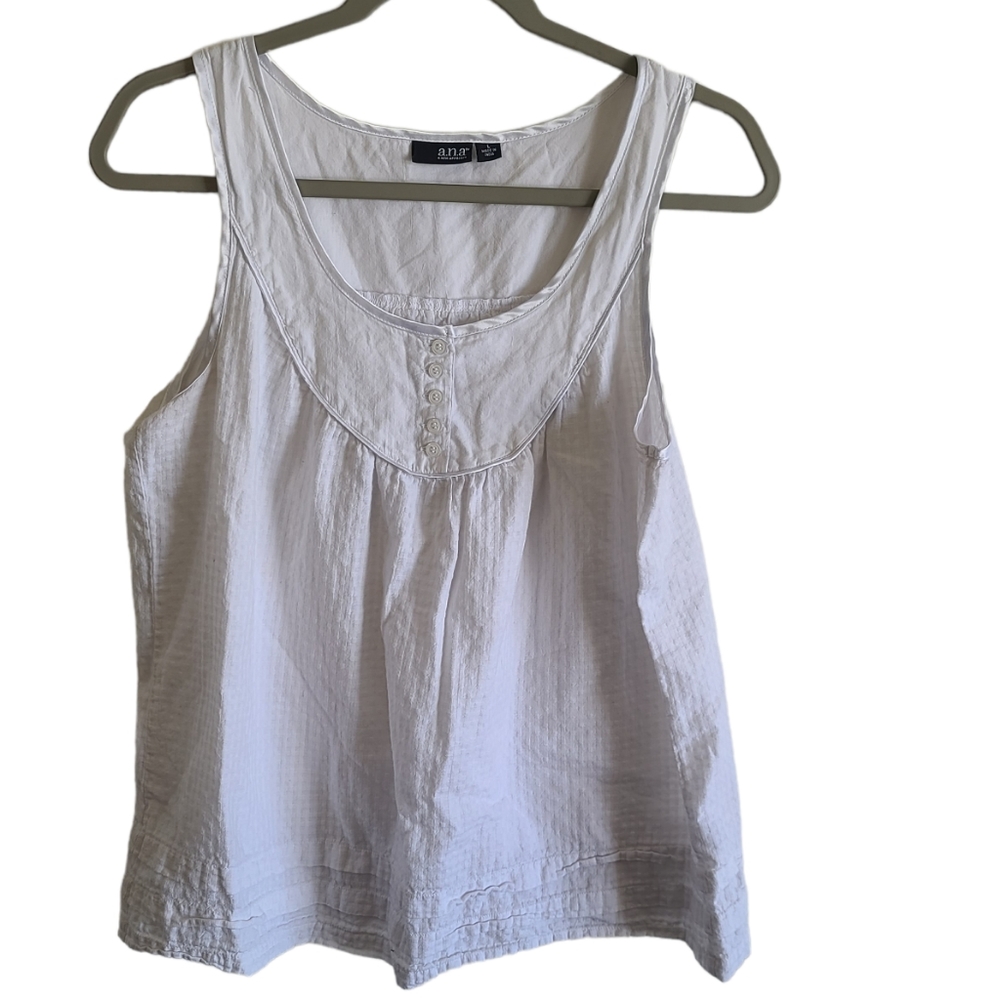 Ana White Baby Doll Sleeveless Blouse